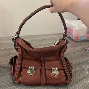 Brown leather Marc Jacobs bag